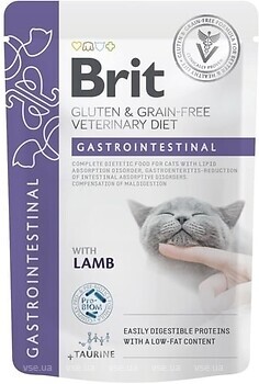 Фото Brit Veterinary Diet Cat Gastrointestinal 12x85 г
