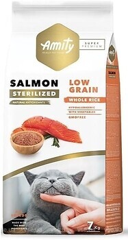 Фото Amity Super Premium Sterilized Salmon 7 кг