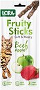 Фото Lora Fruity Sticks Beef Apple 3x5 г