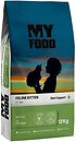 Фото My Food Kitten Cat Food With Chicken Start Support 12 кг