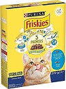 Фото Friskies Сухой корм Sterilized Cats с лососем, тунцом и овощами 3x270 г