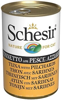 Фото Schesir Tuna with Pilchards 140 г