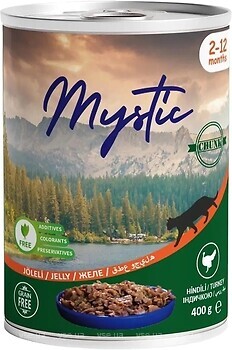 Фото Mystic Шматочки індички в желе для кошенят 400 г