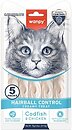 Фото Wanpy Creamy Treat Hairball Control Codfish & Chicken 5x14 г (RAC-68)