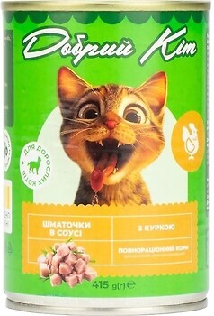 Фото Добрий Кіт з куркою 415 г
