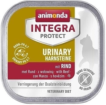 Фото Animonda Integra Protect Urinary Oxalate With Beef 100 г