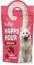 Фото Reflex Plus Adult Cat Happy Hour Calmness Treat Lamb & Cranberry 60 г