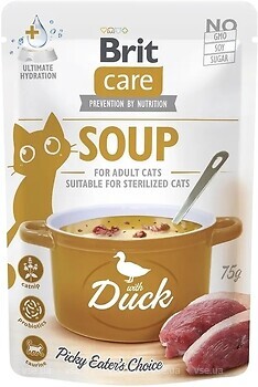 Фото Brit Care Soup with Duck 15x75 г