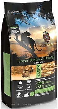 Фото Ambrosia Grain Free Sterilized Cat Fresh Turkey & Herring 1.5 кг