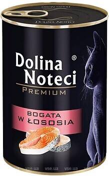 Фото Dolina Noteci Premium Cat With Salmon 6x400 г