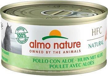 Фото Almo Nature HFC Adult Cat Natural Chicken with Aloe 70 г