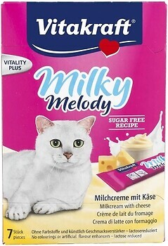 Фото Vitakraft Milky Melody Milkcream with Cheese 7x15 г (28819)