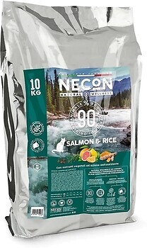 Фото Necon Natural Wellness Adult Salmon & Rice 10 кг