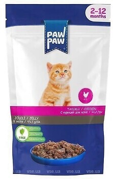 Фото Pawpaw Kitten with Chicken in Jelly 85 г