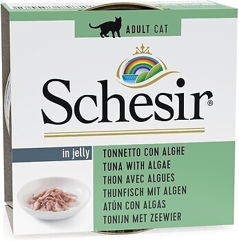 Фото Schesir Tuna Algae 85 г
