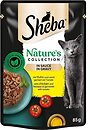 Фото Sheba Nature's Collection in Gravy Chicken and Flaxseed Oil Garnished with Tomato 85 г