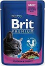 Фото Brit Premium Cat Pouches Chicken & Turkey 12x100 г