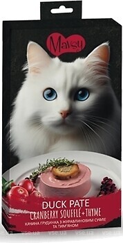 Фото Mavsy Creamy Treats Duck Pate with Cranberry 5x15 г (MAVSY06)
