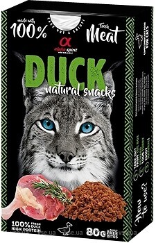 Фото Alpha Spirit Natural Snacks Duck 80 г