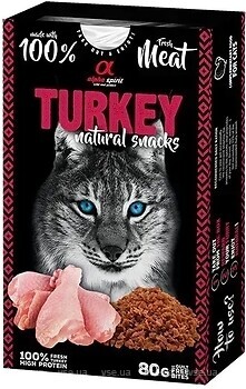 Фото Alpha Spirit Natural Snacks Turkey 80 г