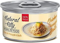 Фото Natural Kitty Broth Series Chicken With Pineapple In Broth 80 г