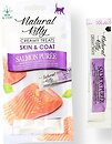 Фото Natural Kitty Functional Cream Treats Salmon Puree Skin & Coat 4x12 г