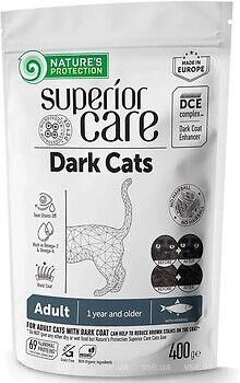 Фото Nature's Protection Superior Care Dark Cats Herring 400 г