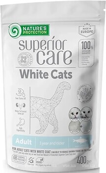 Фото Nature's Protection Superior Care White Cats Herring 400 г