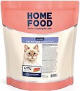 Фото Home Food Сухой корм для стерилизованных кошек с чувствительным пищеварением Ягненок и лосось 200 г (3188002)