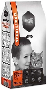 Фото Amity Cats Premium Sterilized Salmon and Rice 600 г