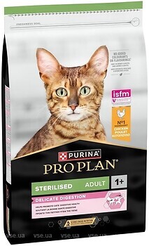 Фото Purina Pro Plan Sterilised Adult 1+ Delicate Digestion Chicken 1.5 кг