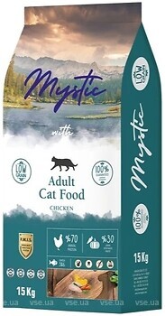Фото Mystic Adult Cat Food With Chicken 15 кг