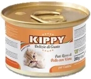 Фото Kippy Паштет для котят Курица и яйцо 200 г (8015912511720)