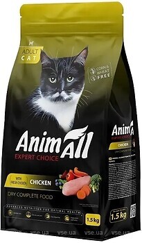 Фото AnimAll Expert Choice with Chicken 1.5 кг (178595)