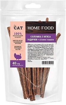 Фото Home Food Соломка из мяса индейки + вяленые томаты 40 г (3080004)