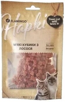 Фото Flamingo М'які кубики з лосося 50 г
