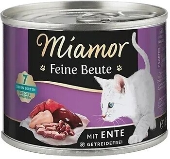 Фото Miamor Feine Beute Mit Ente 185 г