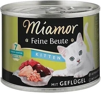 Фото Miamor Feine Beute Mit Geflugel 185 г