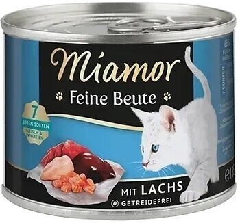 Фото Miamor Feine Beute Mit Lachs 185 г