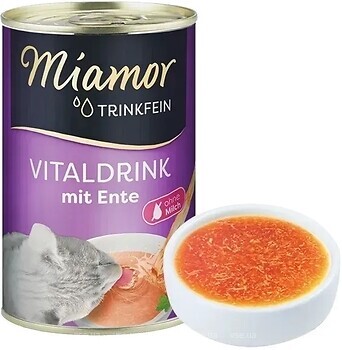 Фото Miamor Vitaldrink Mit Ente 135 г