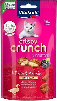 Фото Vitakraft Crispy Crunch Duck & Aronia 60 г (39315)