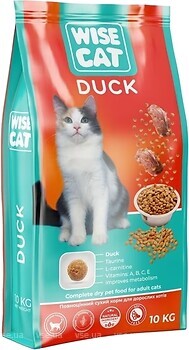 Фото Wise Cat Duck 400 г