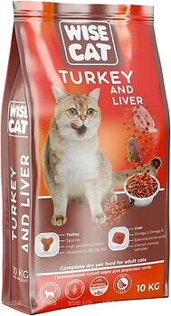 Фото Wise Cat Turkey and Liver 400 г