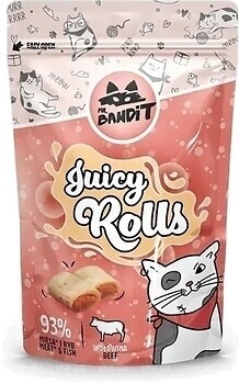 Фото Mr.Bandit Juicy Rolls Beef 40 г