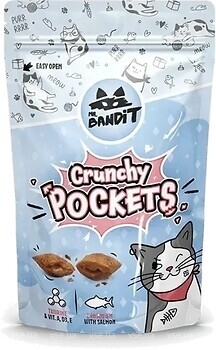 Фото Mr.Bandit Crunchy Pockets Salmon 40 г
