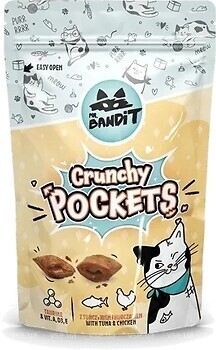 Фото Mr.Bandit Crunchy Pockets Tuna & Chicken 40 г