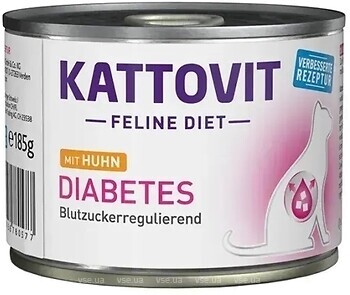 Фото Kattovit Veterinary Diabetes з куркою 185 г