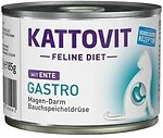 Фото Kattovit Veterinary Gastro з качкою 185 г