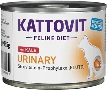 Фото Kattovit Veterinary Urinary з телятиною 185 г
