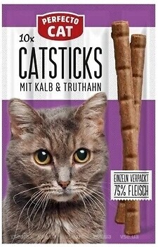 Фото Perfecto Sticks with Veal and Turkey 10x50 г